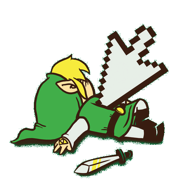Dead Link from Zelda game series
